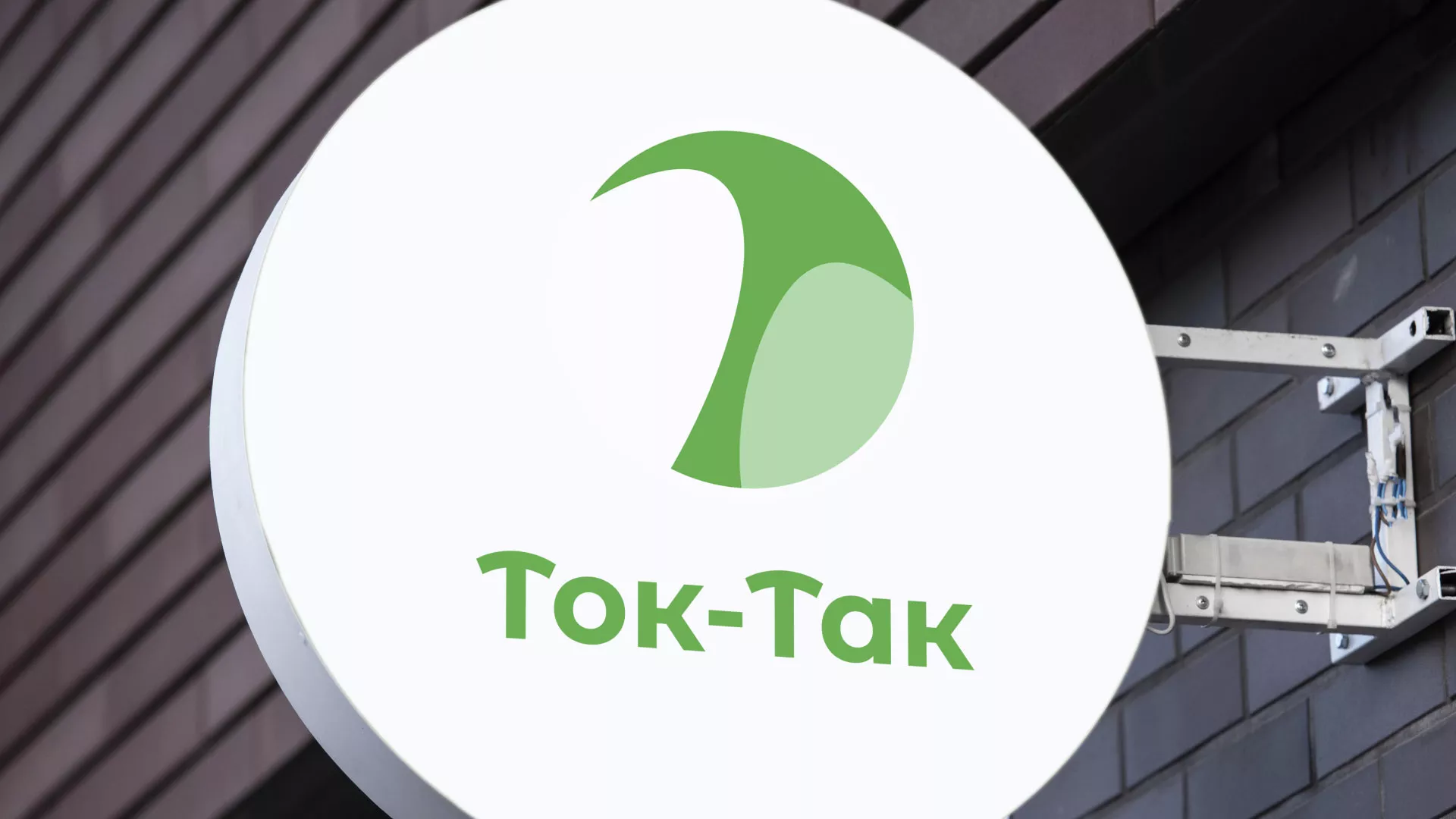 Разработка логотипа аутсорсинговой компании «Ток-Так» в Бикине